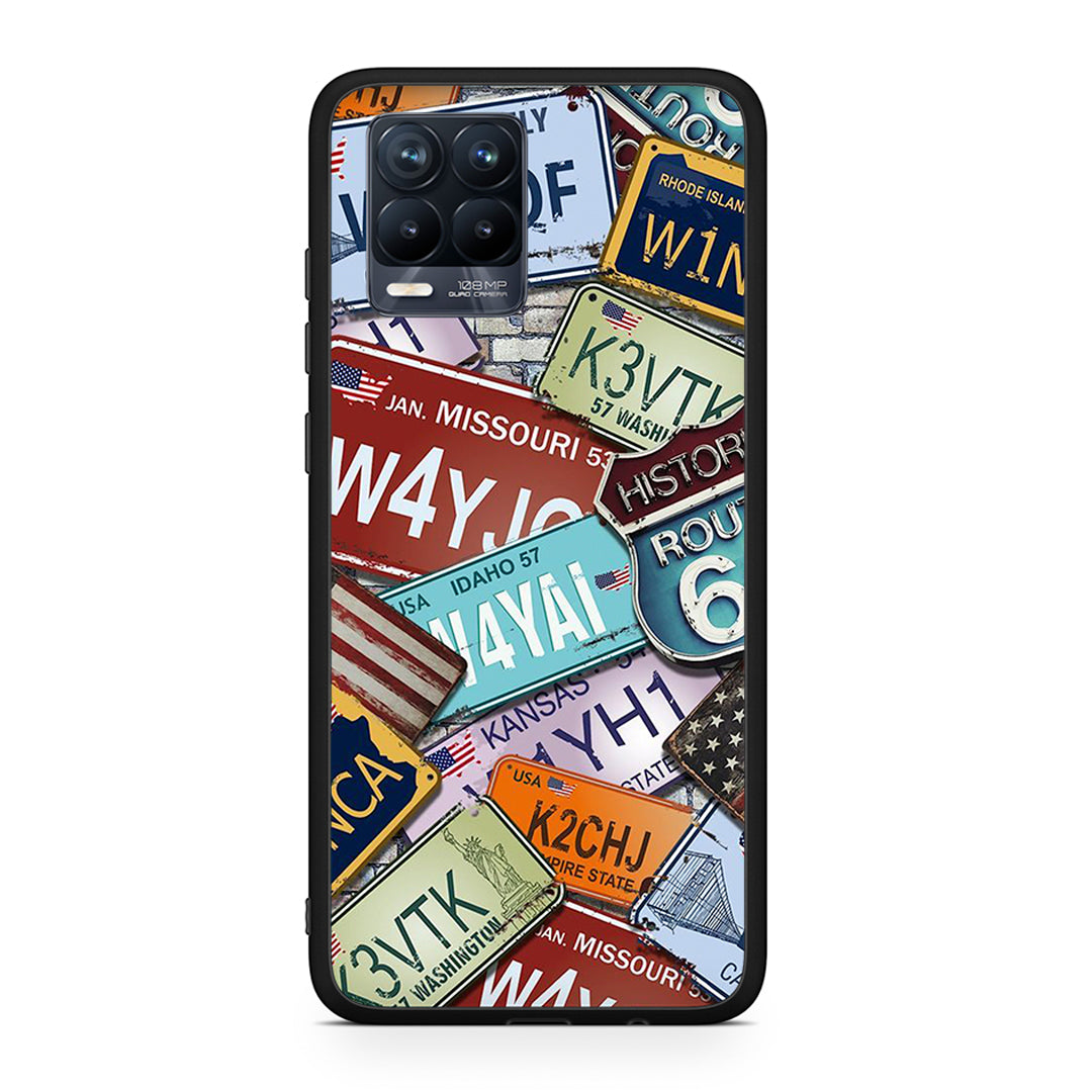 Car Plates - Realme 8 / 8 Pro θήκη