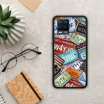 Car Plates - Realme 8 / 8 Pro θήκη