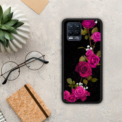 Flower Red Roses - Realme 8 / 8 Pro θήκη