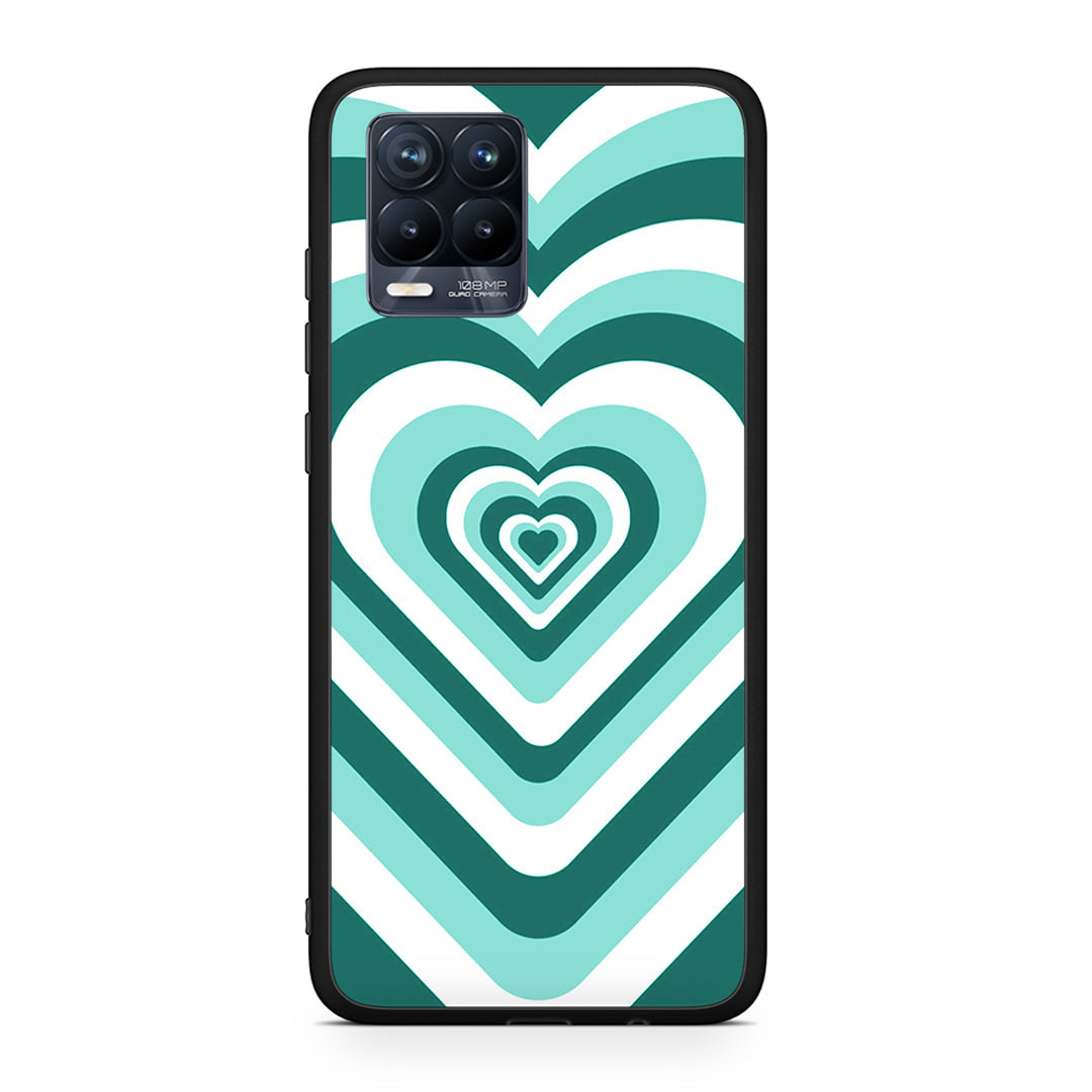 Green Hearts - Realme 8 / 8 Pro θήκη
