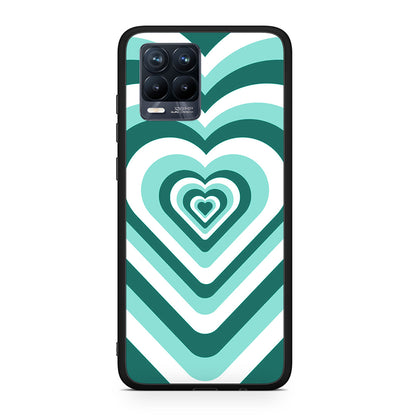 Green Hearts - Realme 8 / 8 Pro θήκη
