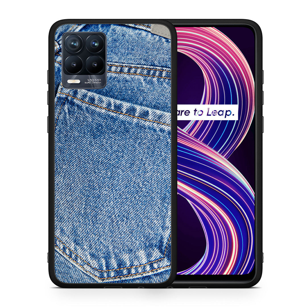 Jeans Pocket - Realme 8 / 8 Pro θήκη