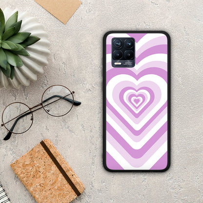 Lilac Hearts - Realme 8 / 8 Pro θήκη