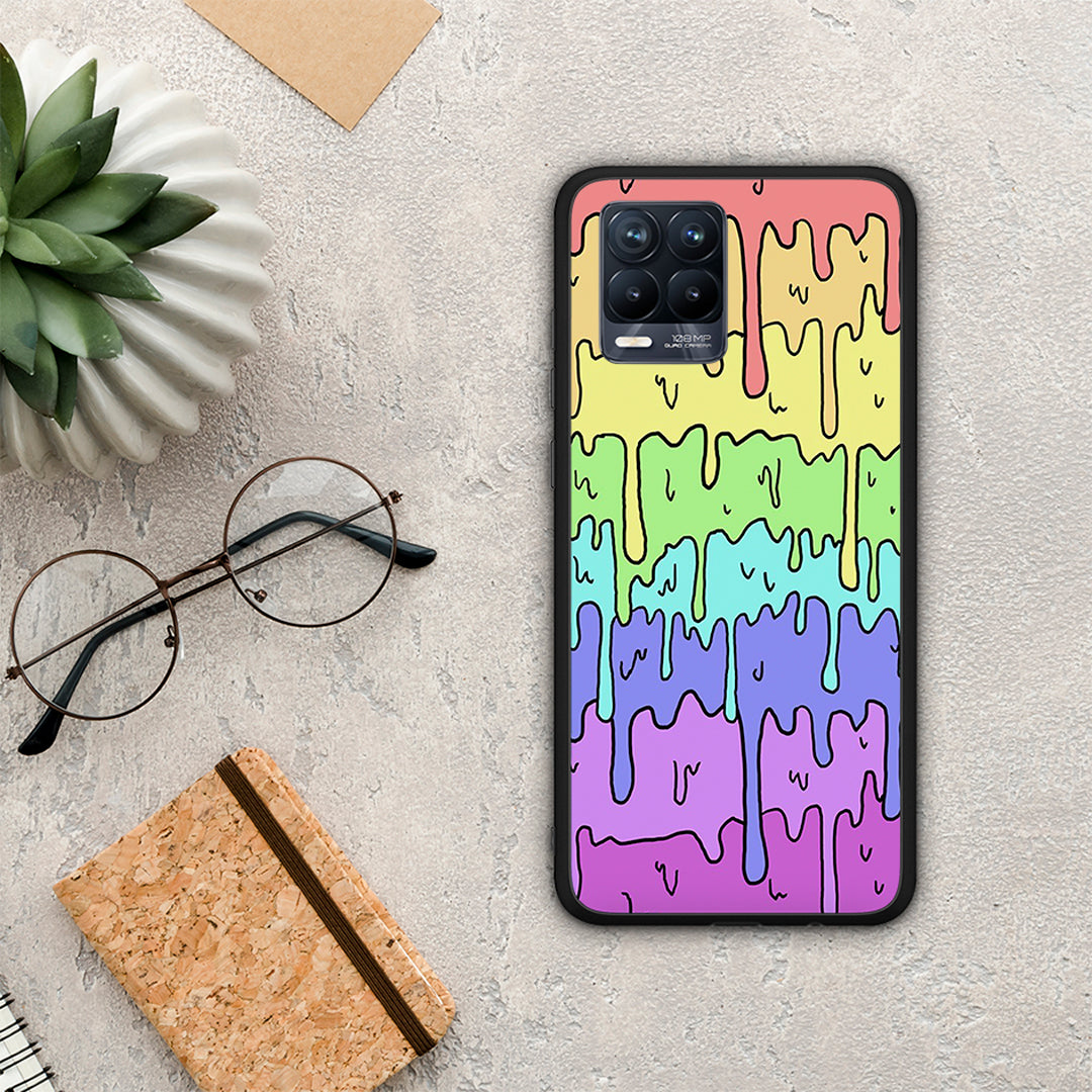 Melting Rainbow - Realme 8 / 8 Pro θήκη