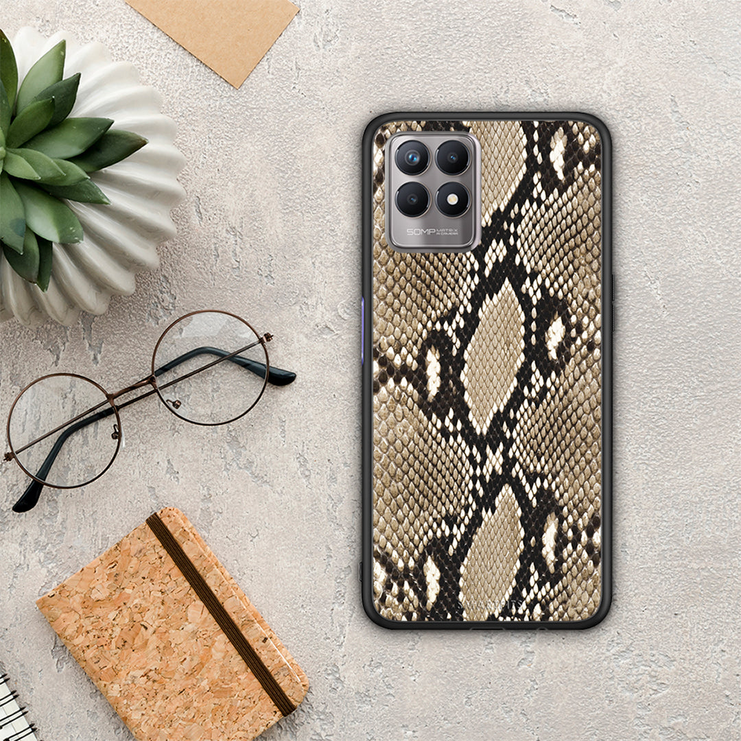 Animal Fashion Snake - Realme 8i θήκη