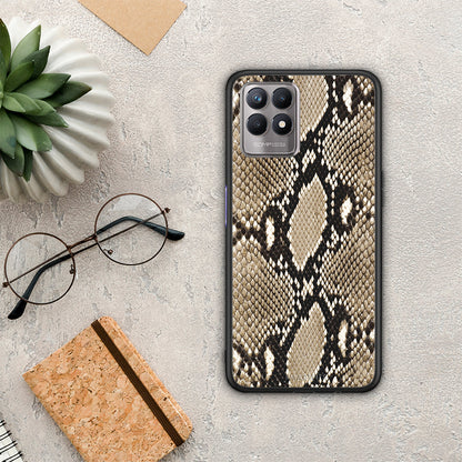 Animal Fashion Snake - Realme 8i θήκη
