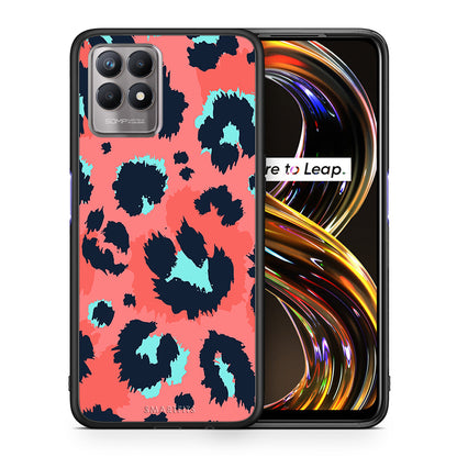 Animal Pink Leopard - Realme 8i θήκη