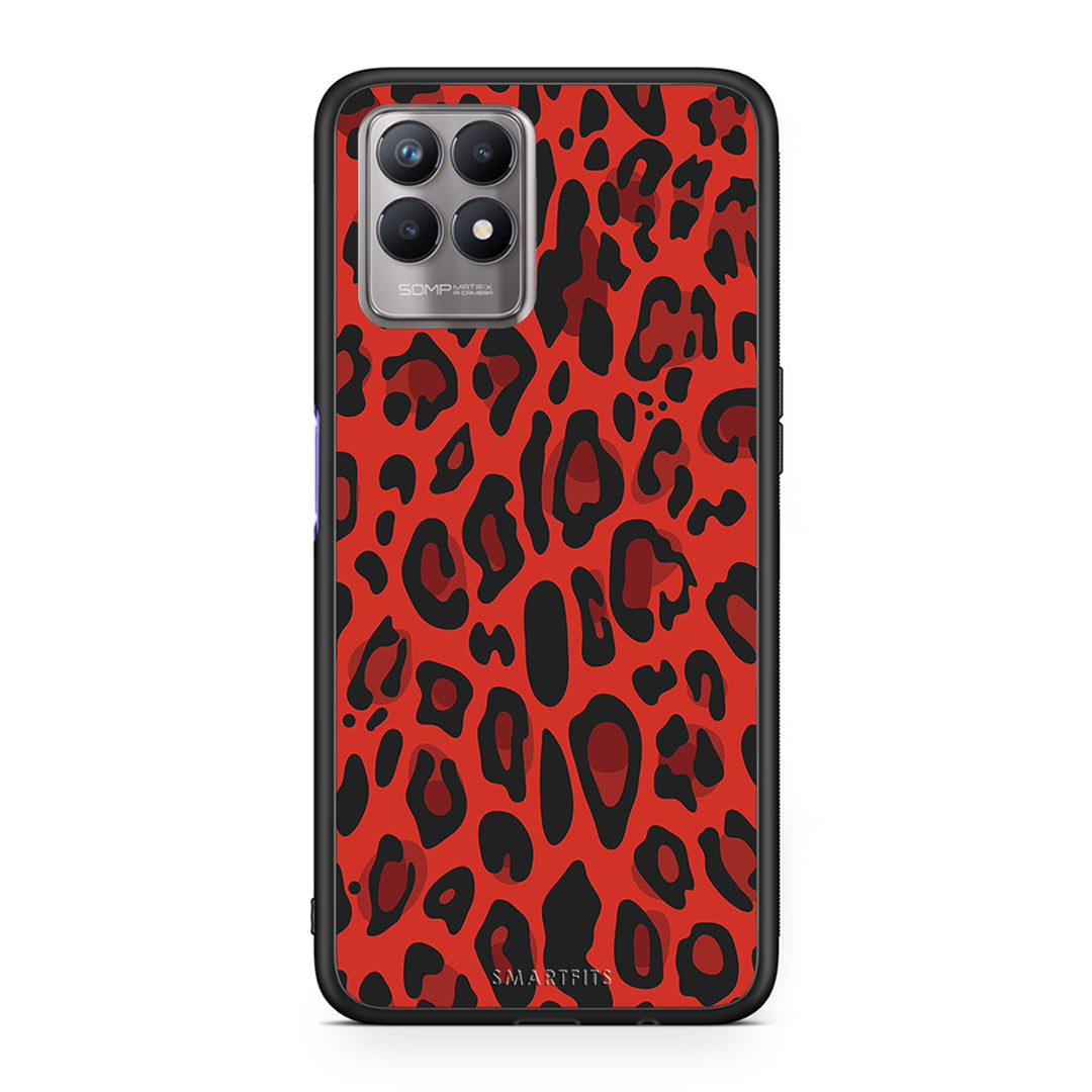 Animal Red Leopard - Realme 8i θήκη