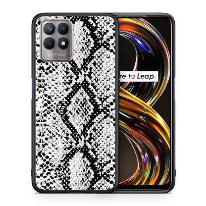 Animal White Snake - Realme 8i θήκη