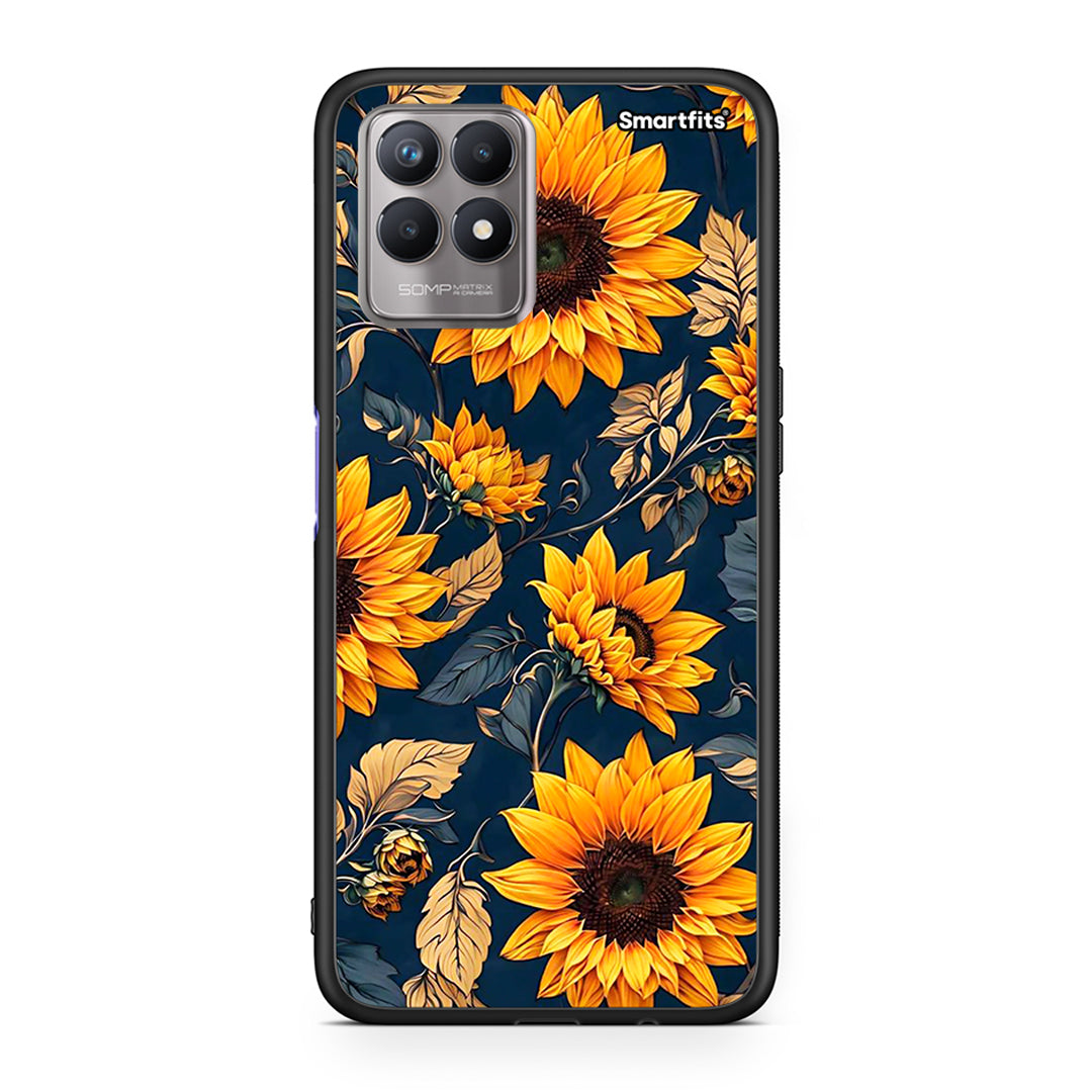 Autumn Sunflowers - Realme 8i θήκη
