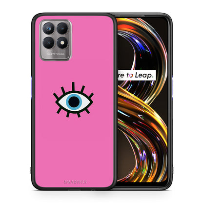 Blue Eye Pink - Realme 8i θήκη