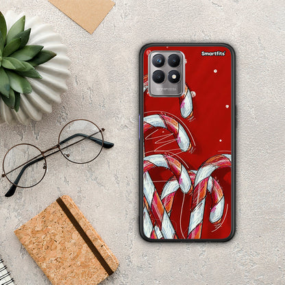 Candy Cane - Realme 8i θήκη