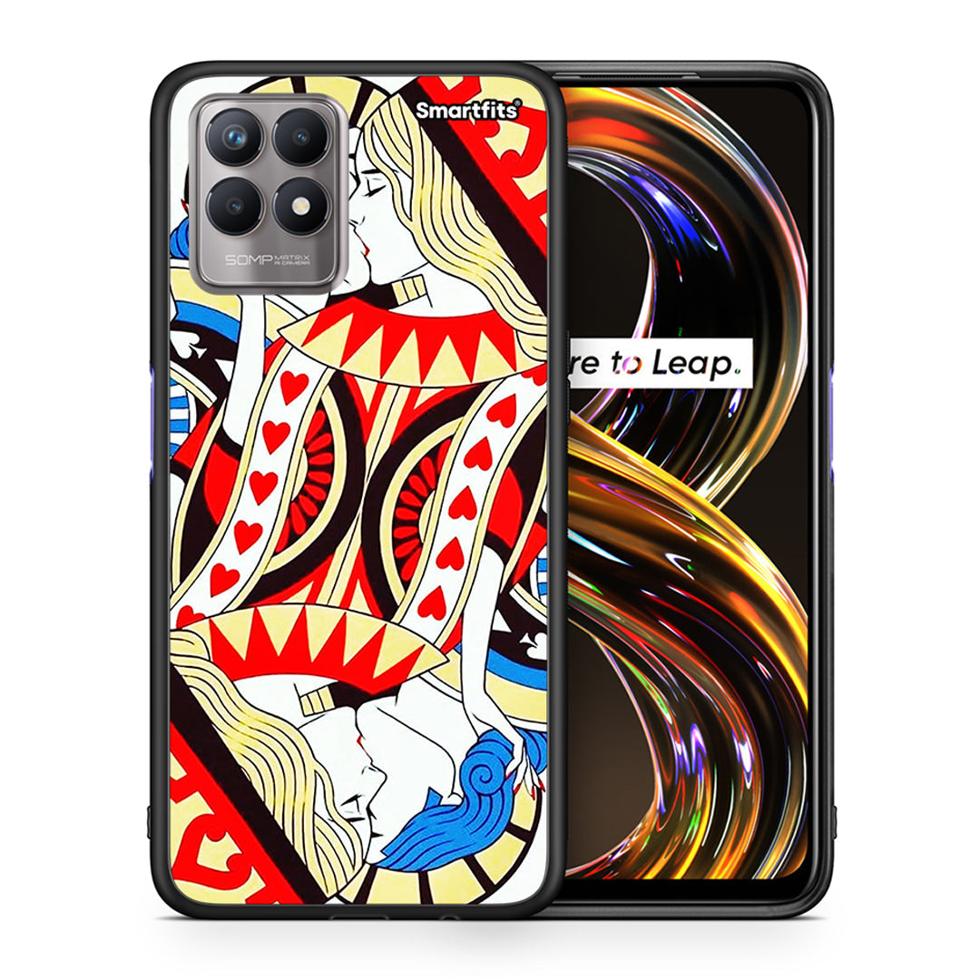 Card Love - Realme 8i θήκη