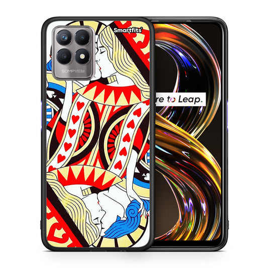 Card Love - Realme 8i θήκη