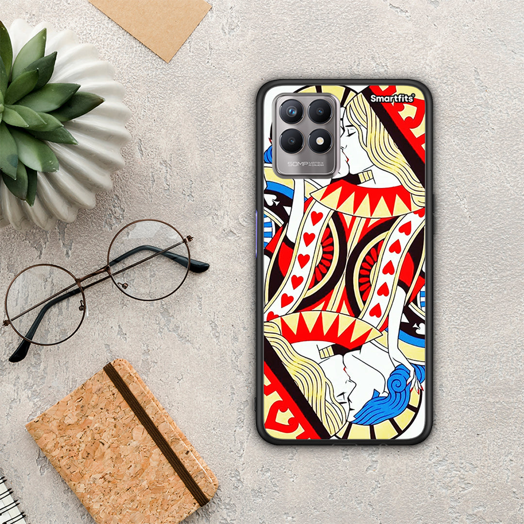 Card Love - Realme 8i θήκη