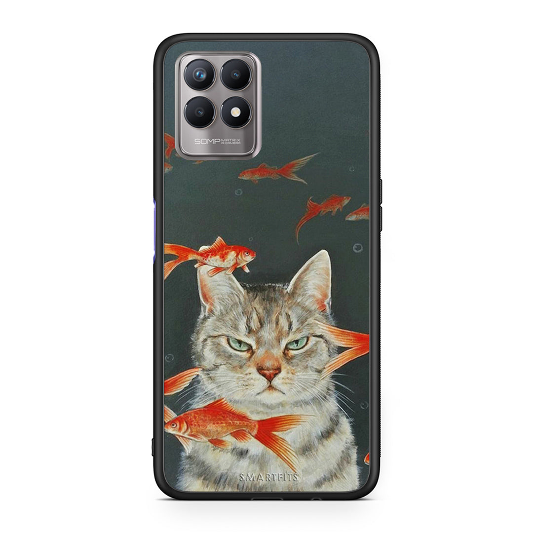 Cat Goldfish - Realme 8i θήκη