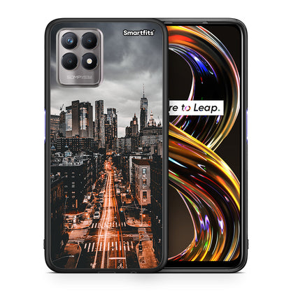 City Lights - Realme 8i θήκη