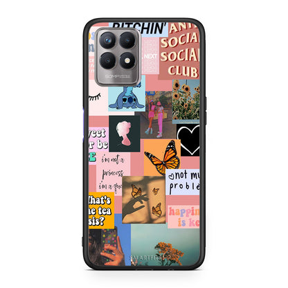 Collage Bitchin - Realme 8i θήκη