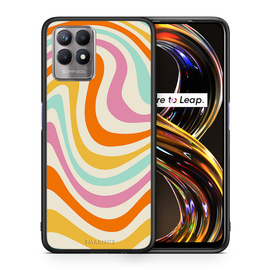 Colourful Waves - Realme 8i θήκη
