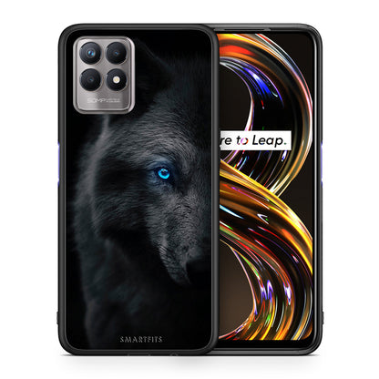 Dark Wolf - Realme 8i θήκη