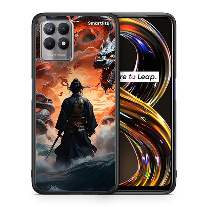 Dragons Fight - Realme 8i θήκη