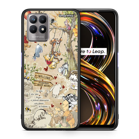 Happy Friends - Realme 8i θήκη