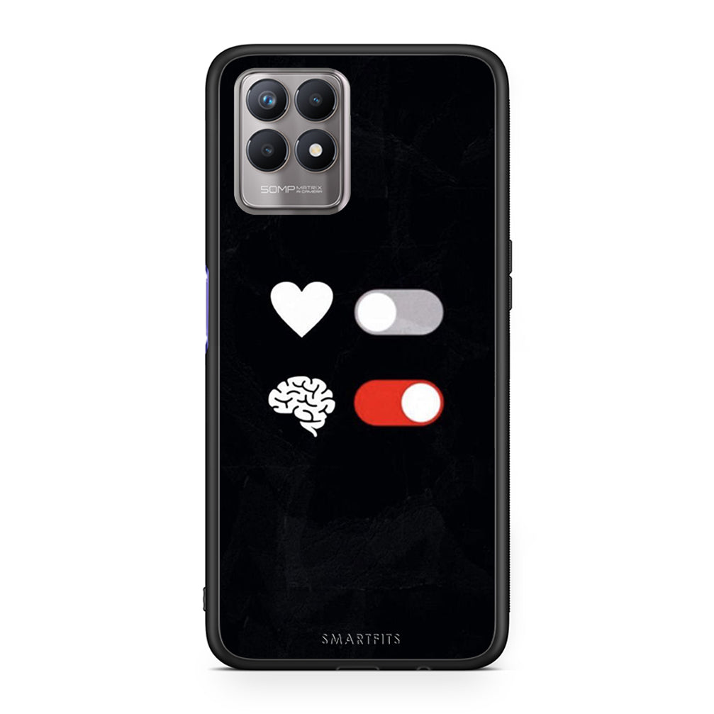 Heart Vs Brain - Realme 8i θήκη