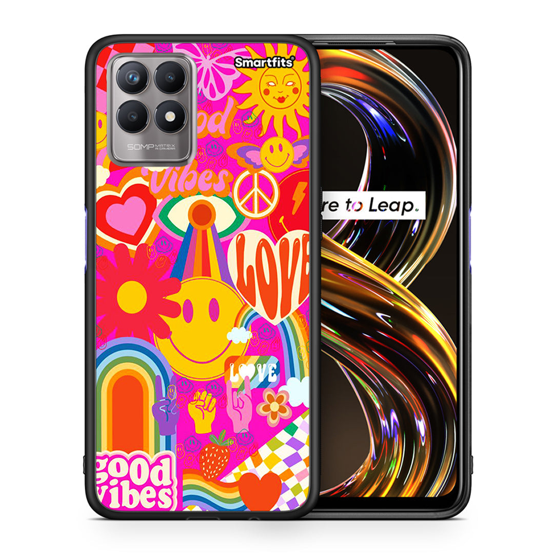 Hippie Love - Realme 8i θήκη