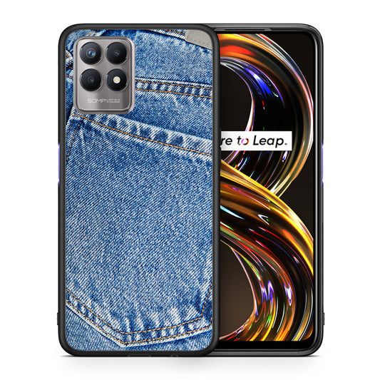 Jeans Pocket - Realme 8i θήκη