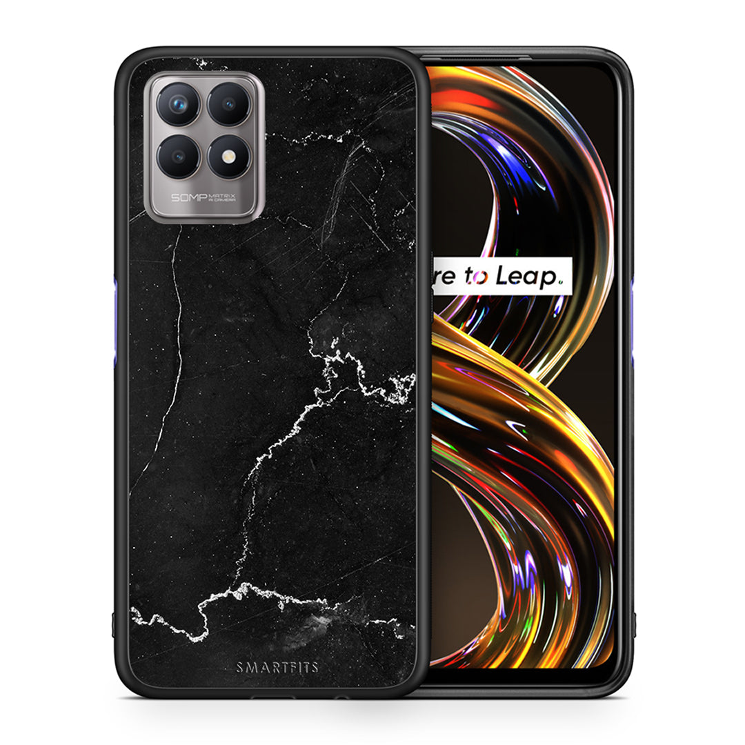 Marble Black - Realme 8i θήκη