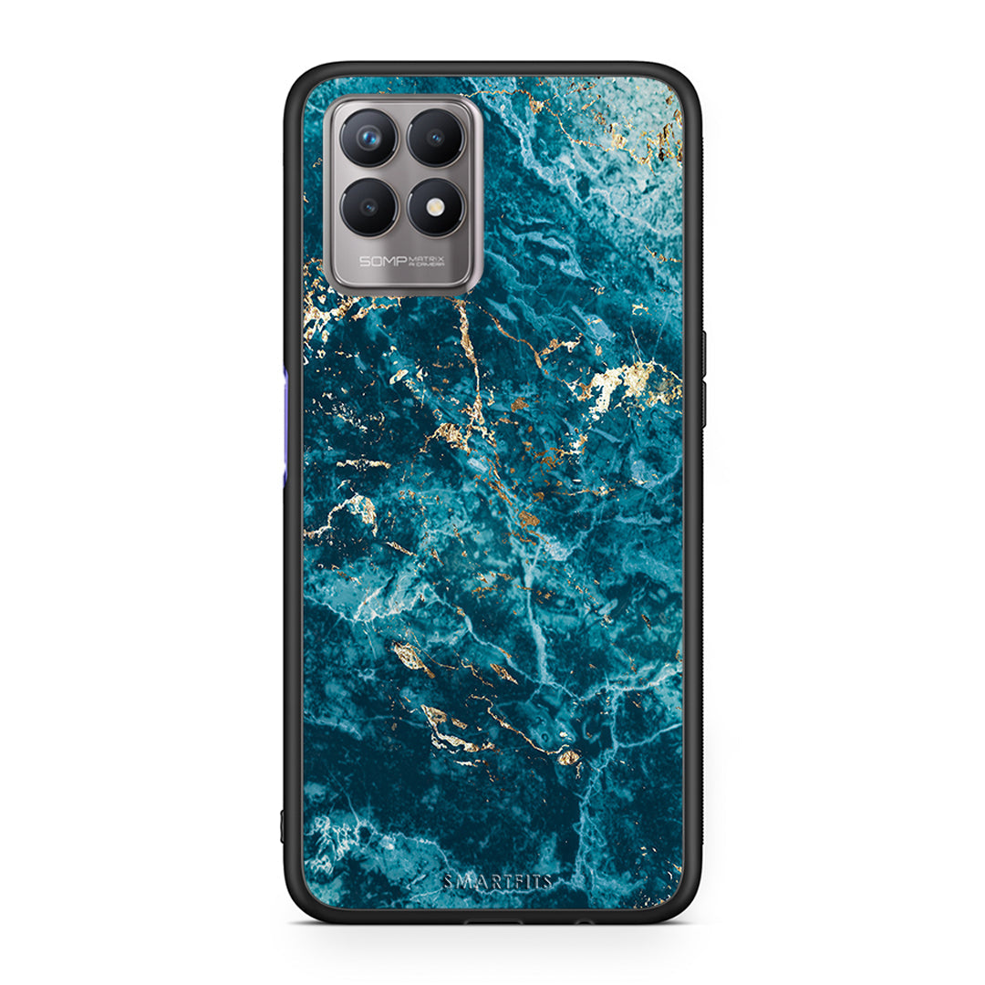 Marble Blue - Realme 8i θήκη