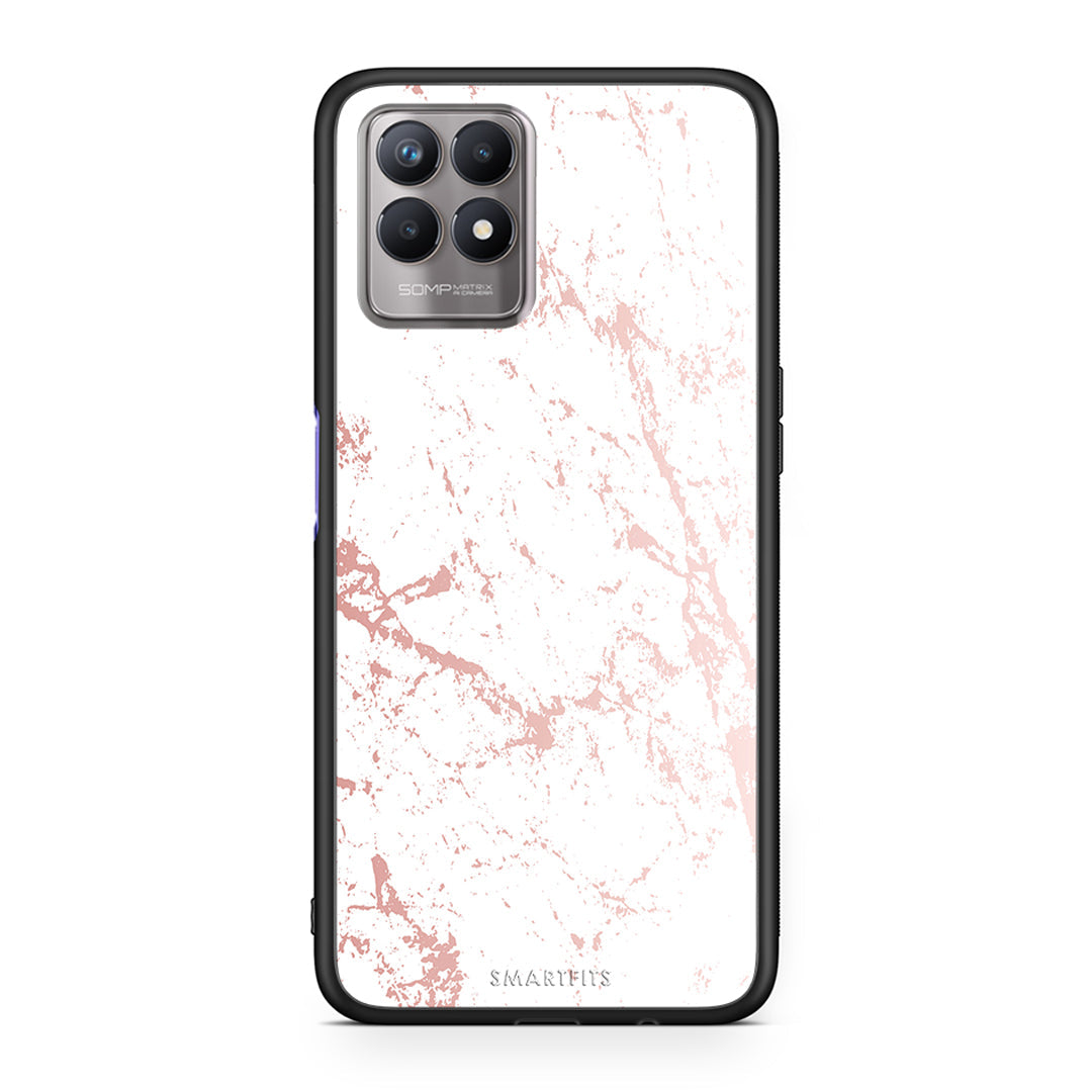 Marble Pink Splash - Realme 8i θήκη