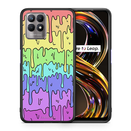 Melting Rainbow - Realme 8i θήκη