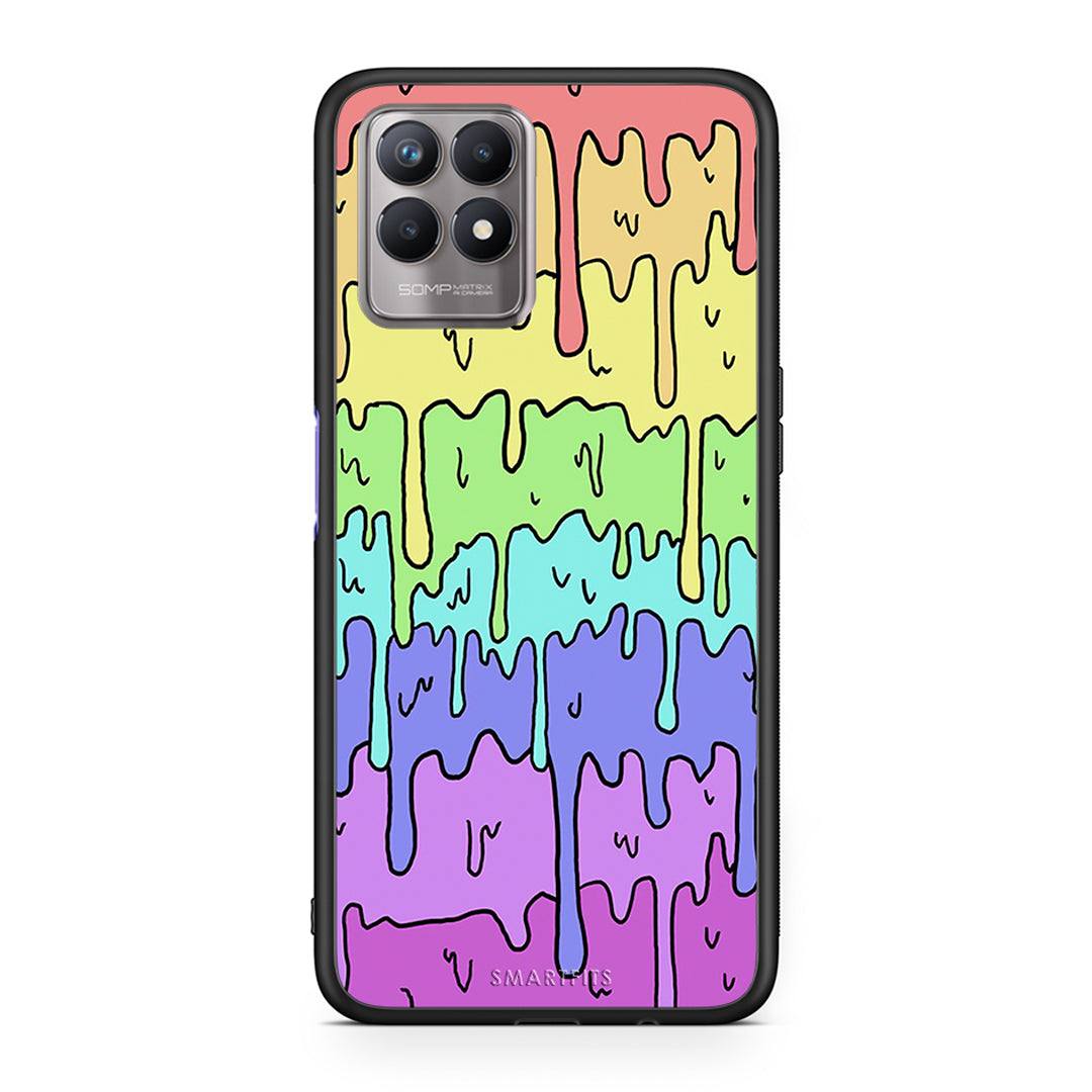 Melting Rainbow - Realme 8i θήκη