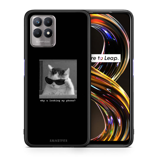 Meme Cat - Realme 8i θήκη