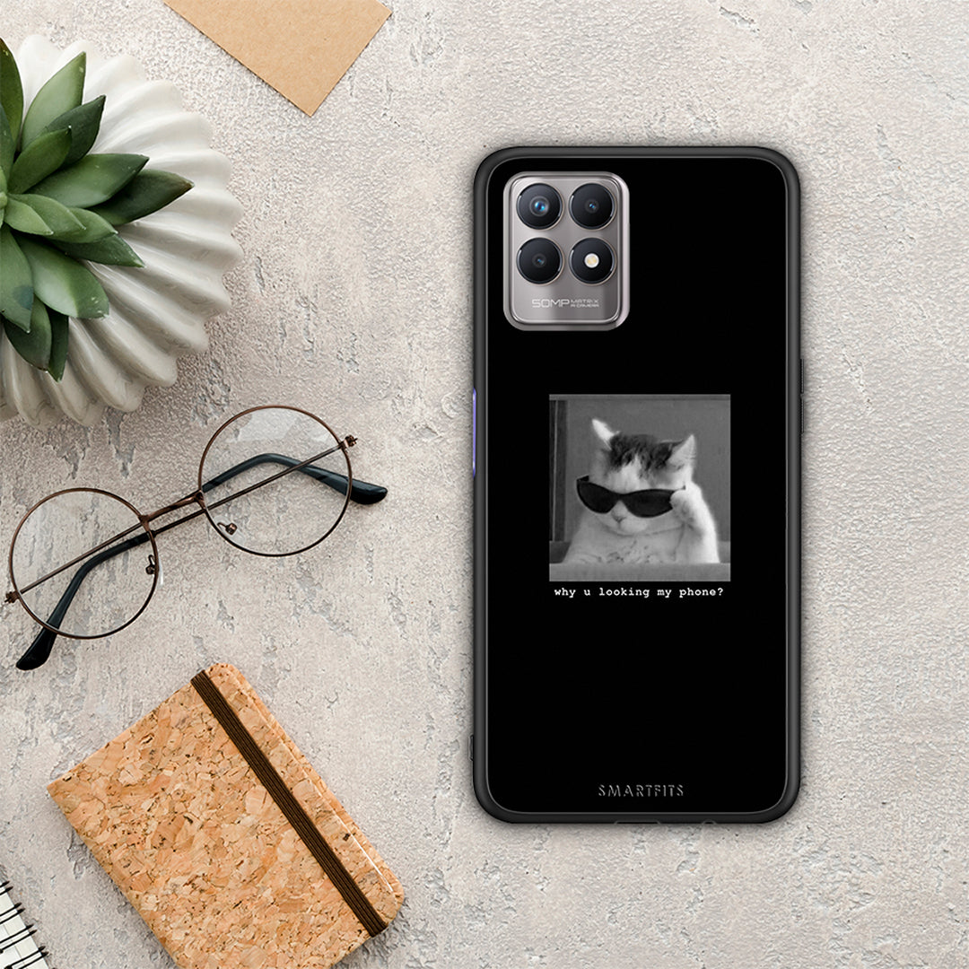 Meme Cat - Realme 8i θήκη