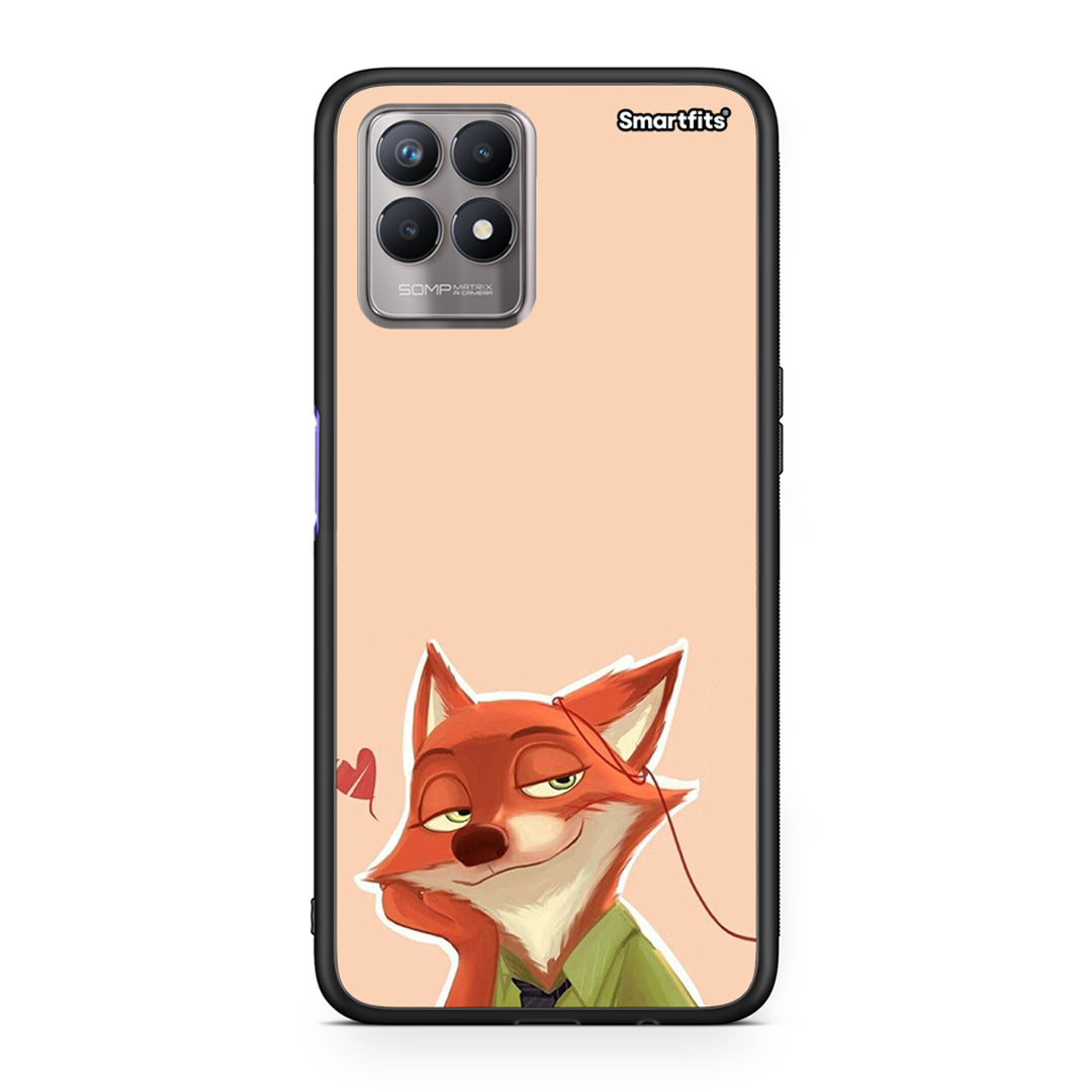 Nick Wilde And Judy Hopps Love 1 - Realme 8i θήκη