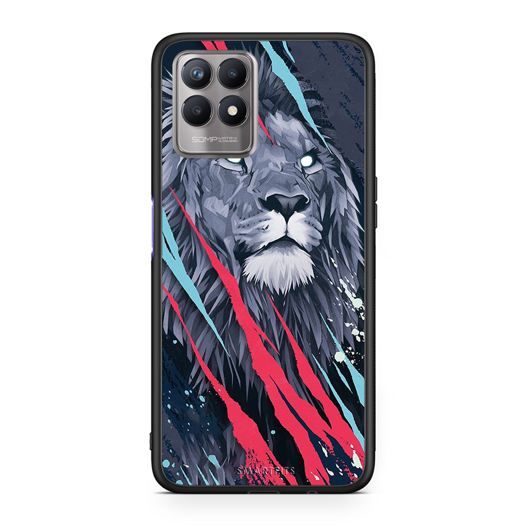 PopArt Lion Designer - Realme 8i θήκη