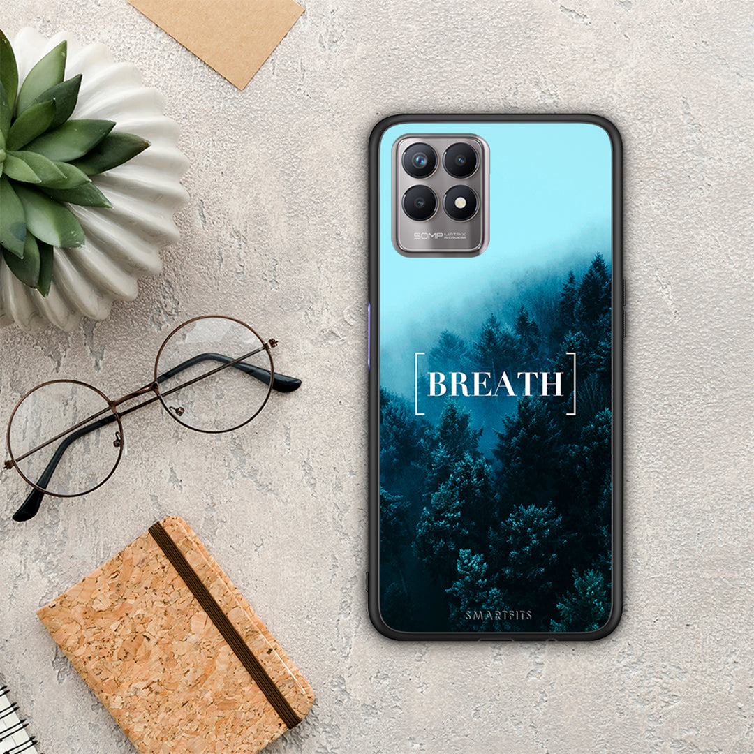 Quote Breath - Realme 8i θήκη