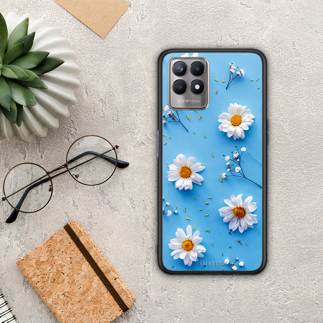 Real Daisies - Realme 8i θήκη
