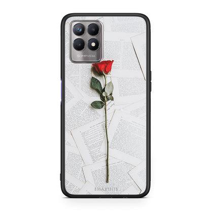 Red Rose - Realme 8i θήκη