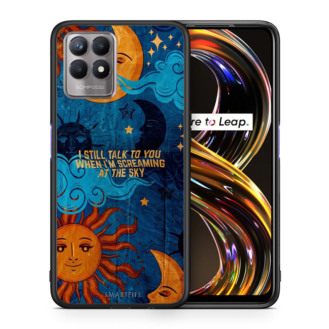 Screaming Sky - Realme 8i θήκη