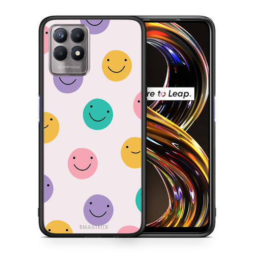 Smiley Faces - Realme 8i θήκη