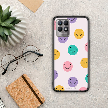 Smiley Faces - Realme 8i θήκη