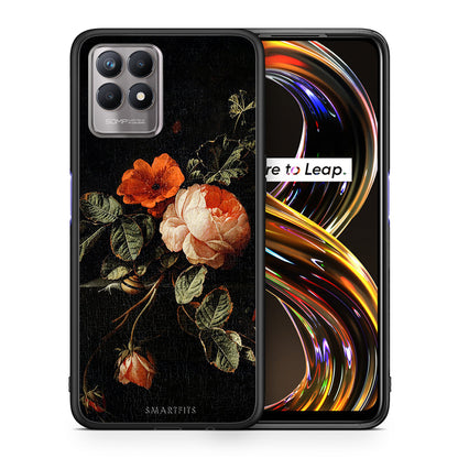 Vintage Roses - Realme 8i θήκη