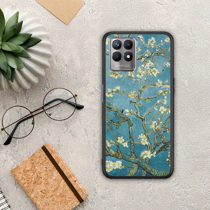 White Blossoms - Realme 8i θήκη