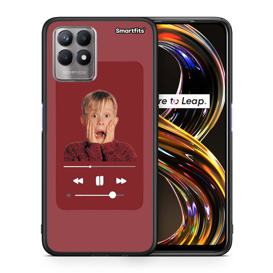 Xmas Alone Music - Realme 8i θήκη