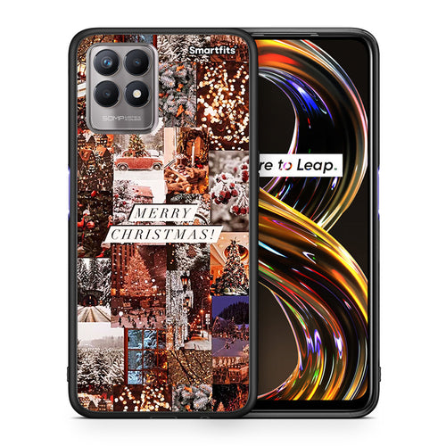 Xmas Collage - Realme 8i θήκη