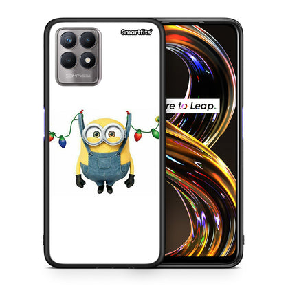 Xmas Minion Lights - Realme 8i θήκη