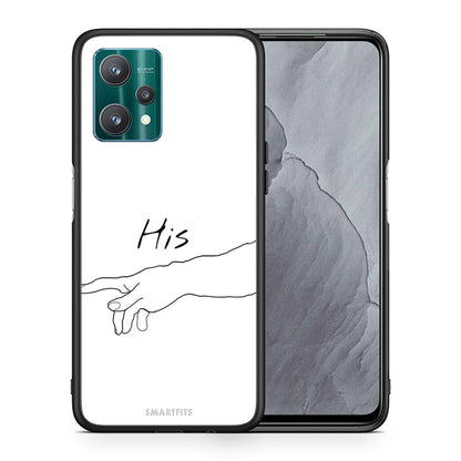 Θήκη Αγίου Βαλεντίνου Realme 9 Pro Aeshetic Love 2 από τη Smartfits με σχέδιο στο πίσω μέρος και μαύρο περίβλημα | Realme 9 Pro Aeshetic Love 2 case with colorful back and black bezels